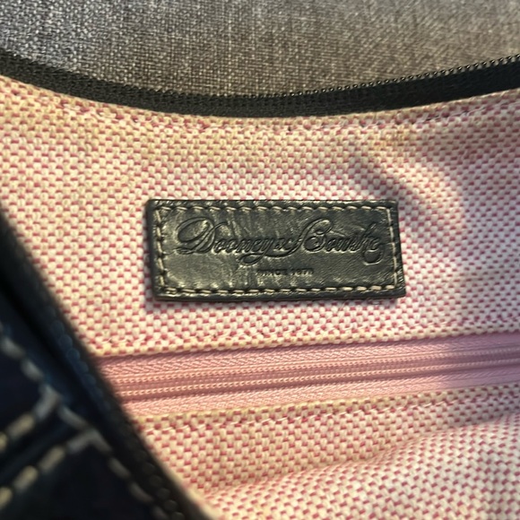 DOONEY BOURKE BLACK PEBBLED LEATHER HOBO - Picture 14 of 16